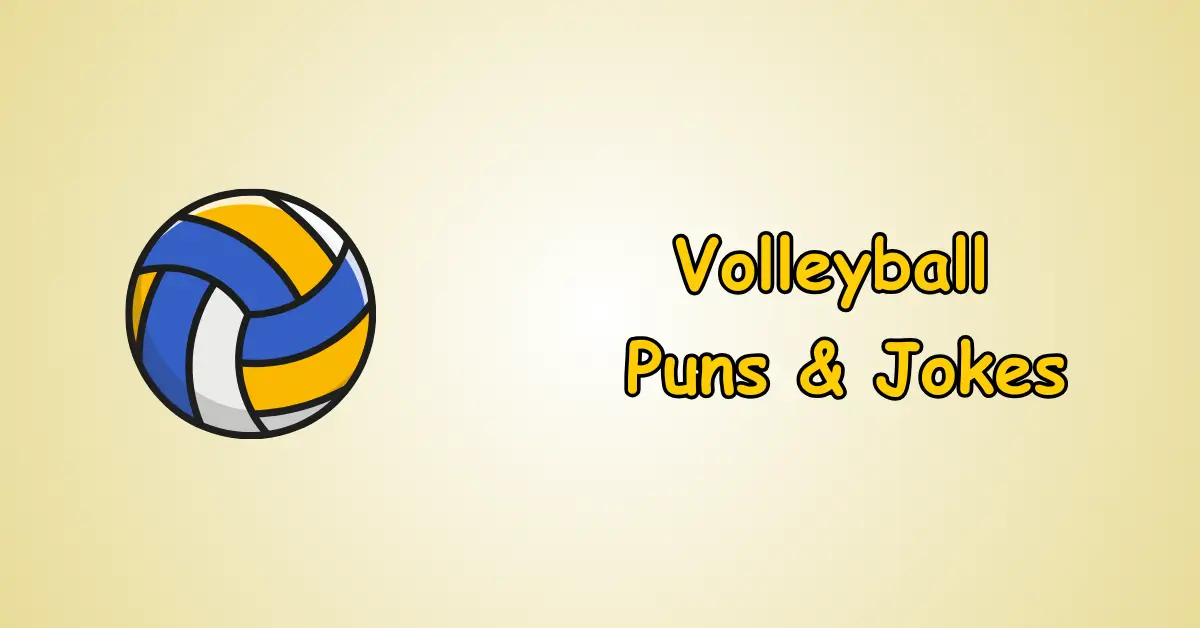 Volleyball Puns and Jokes