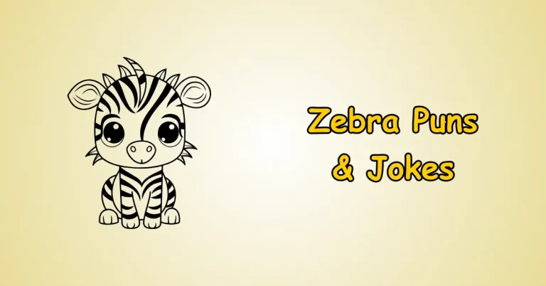 Zebra Puns and Jokes