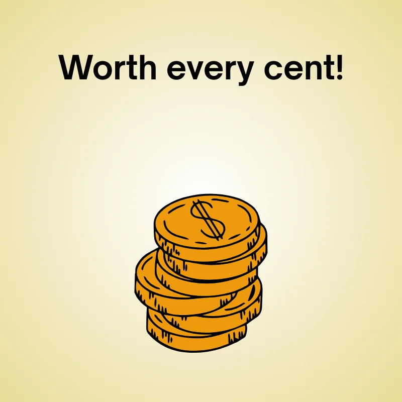 Penny in a funny pun: 'Worth every cent!'
