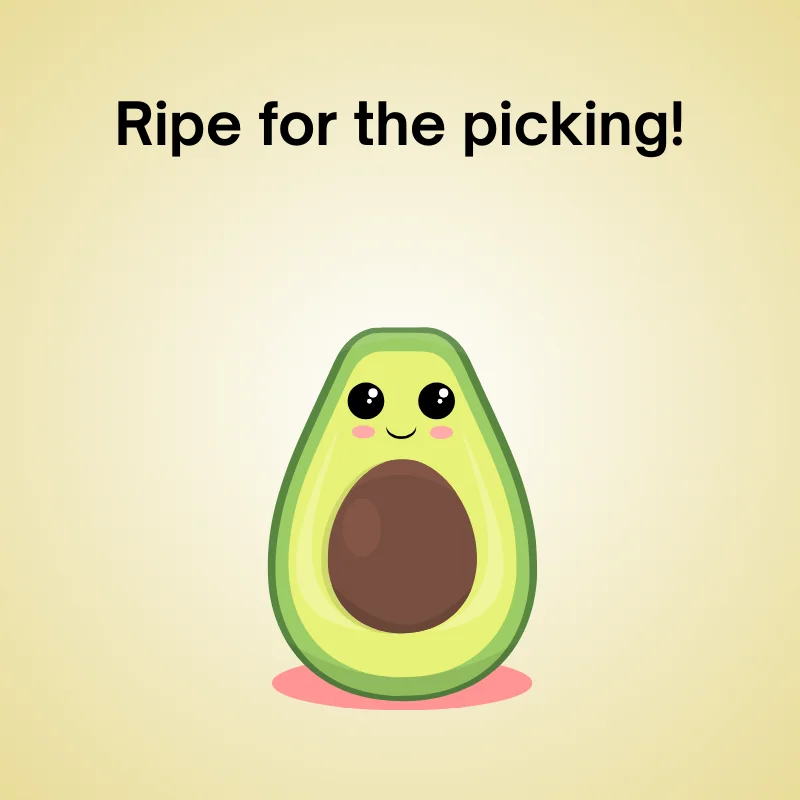 Hilarious Avocado pun