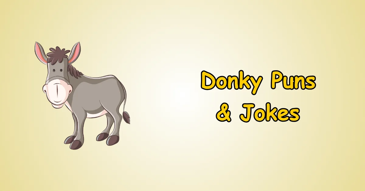Donkey Puns and Jokes