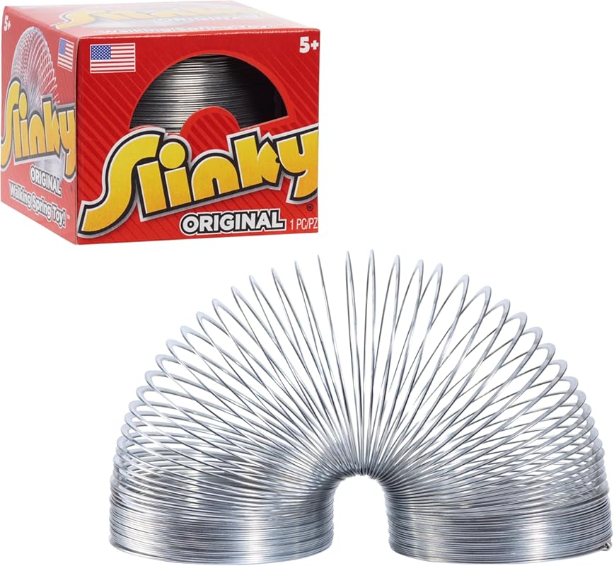 The Original Slinky Metal Walking Spring Toy, 2.75-Inch Diameter Class
