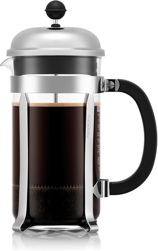 Bodum Chambord 34oz French Press Coffee Maker with High-Heat Borosilic