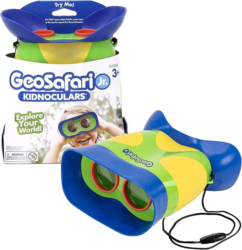 Educational Insights GeoSafari Kidnoculars Toy Binoculars for Kids Age