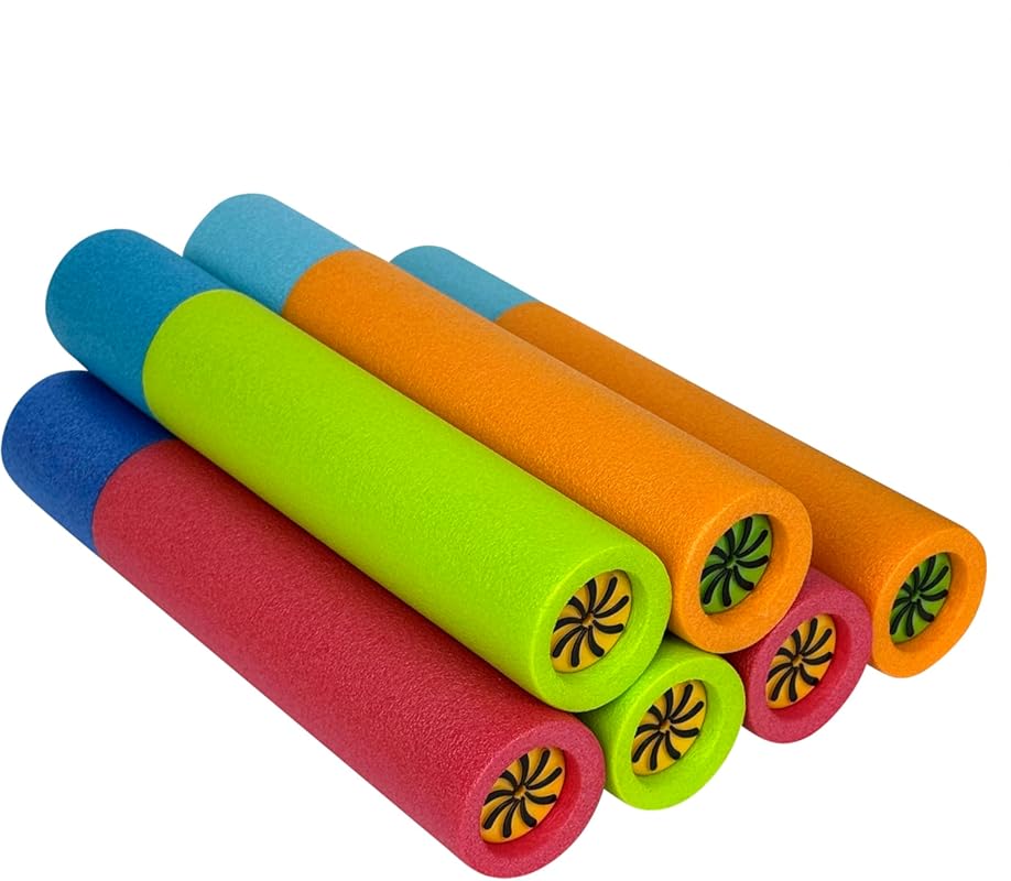 Max Liquidator 6-Pack Multicolor Water Blaster Set for Outdoor Summer
