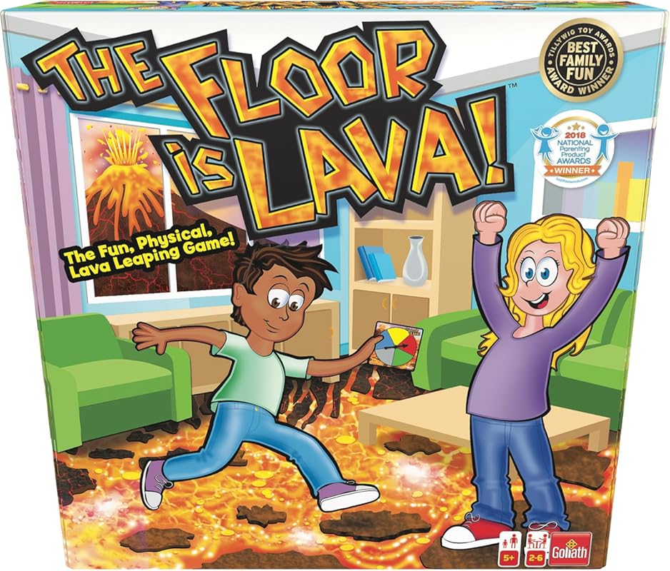 Endless Games The Original The Floor is Lava! Interactive Indoor and O