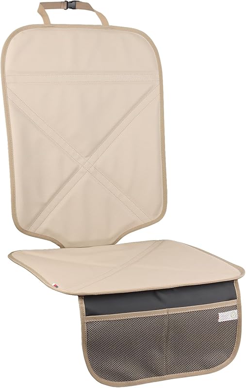 Leather Waterproof Child Car Seat Protector Cover with Thick Padding a