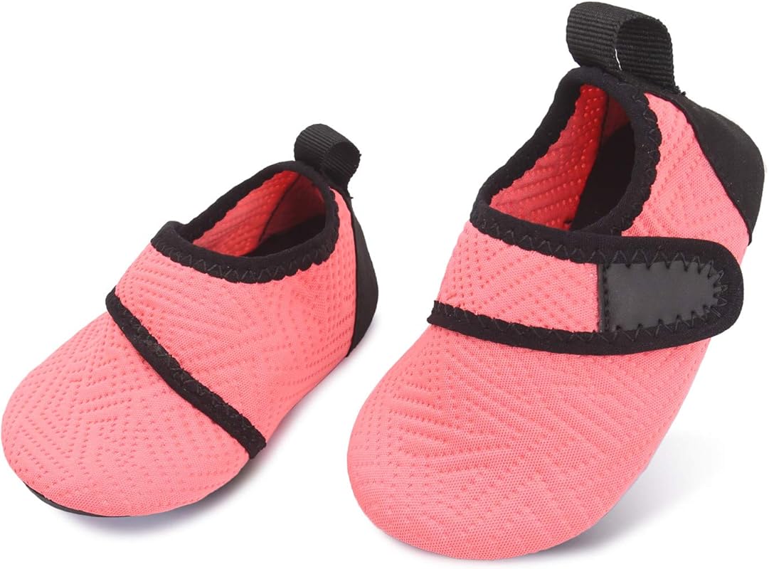 Barerun Baby Boys and Girls Barefoot Aqua Socks Water Shoes for Swimmi