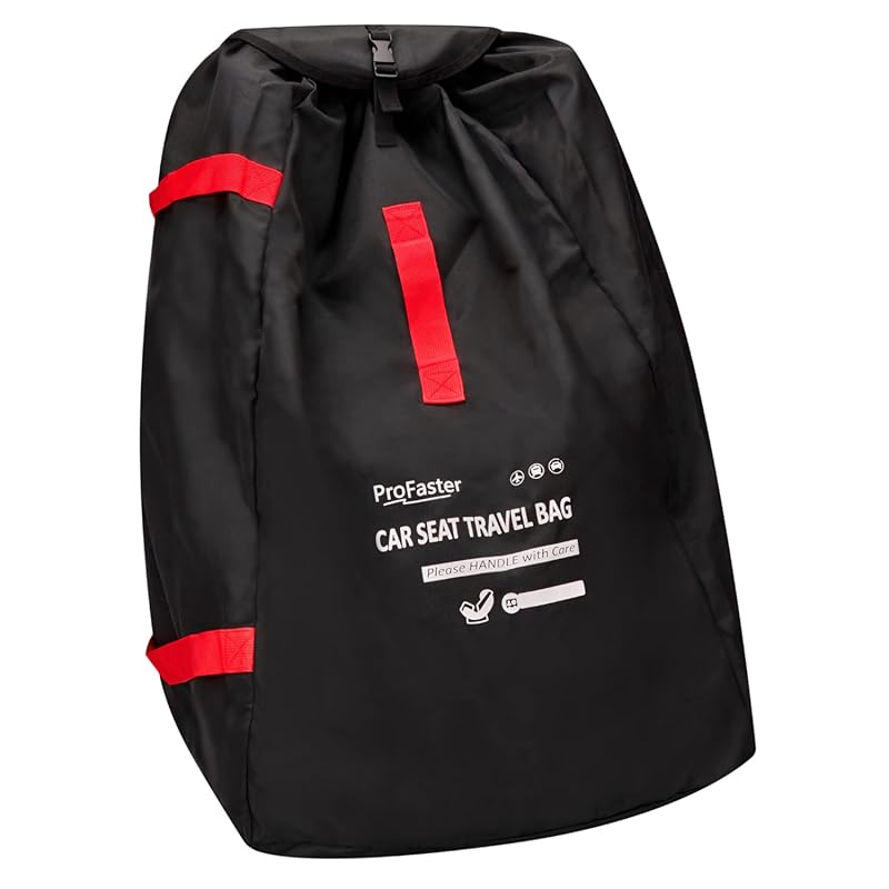 Karfast Universal Infant Carseat Travel Bag Backpack, Foldable Gate Ch