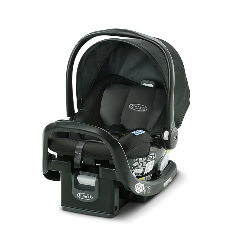 Graco SnugRide SnugFit Infant Car Seat with Anti-Rebound Bar, No-Rethr