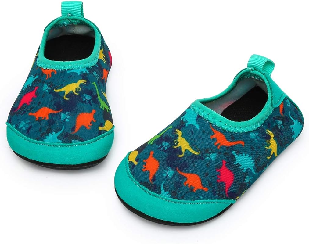 Baby Boys and Girls Non-Slip Barefoot Swim Water Shoes for Pool and Be