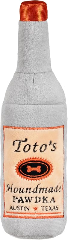 Nestpark Toto’s Plush Squeaky Crinkle Dog Toy for Medium to Large Dogs