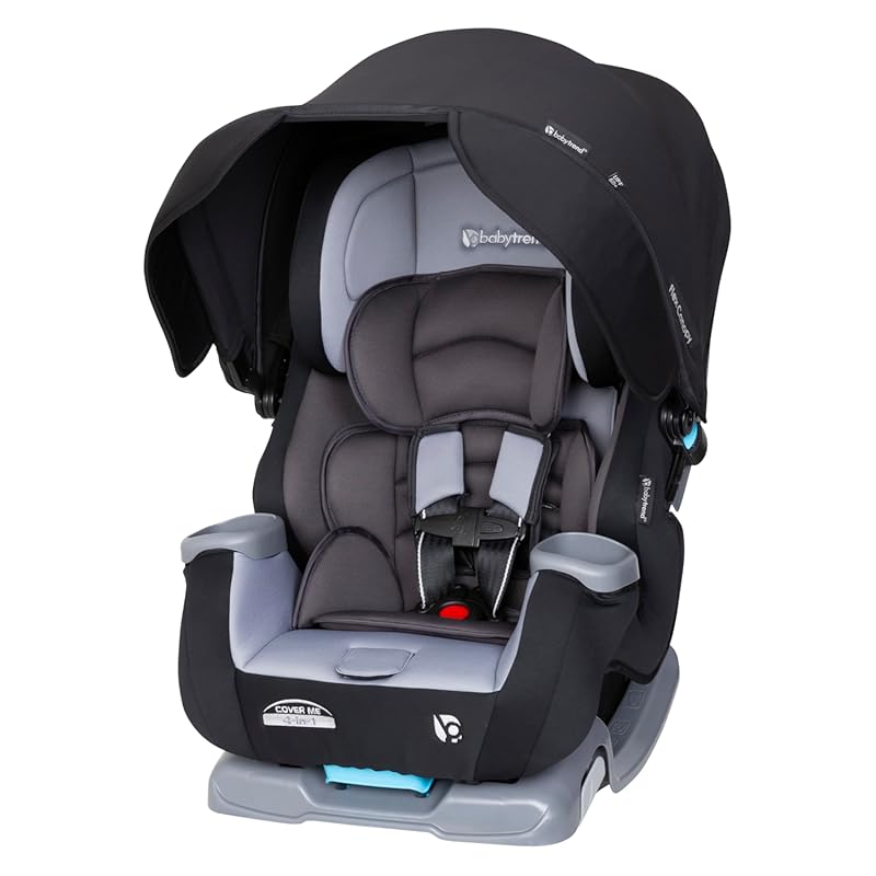 Baby Trend Cover Me 4-in-1 Convertible Car Seat for Growing Children, 