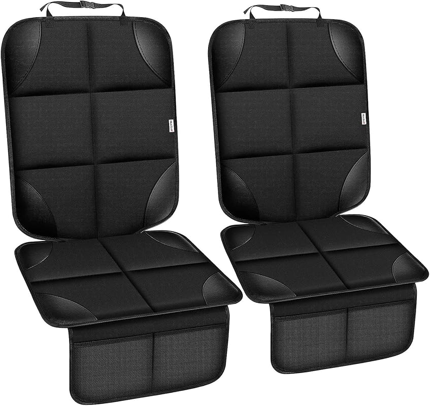 Meolsaek 2-Pack Durable 600D Fabric Waterproof Car Seat Protectors wit