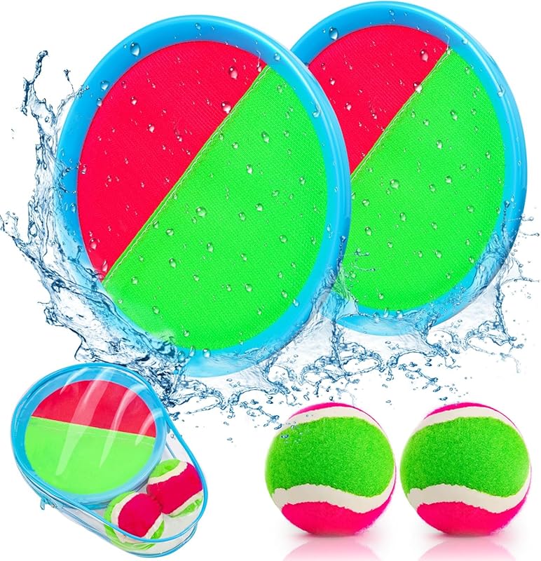Toddler Toss and Catch Ball Set - Easter Basket Stuffers for Kids Ages