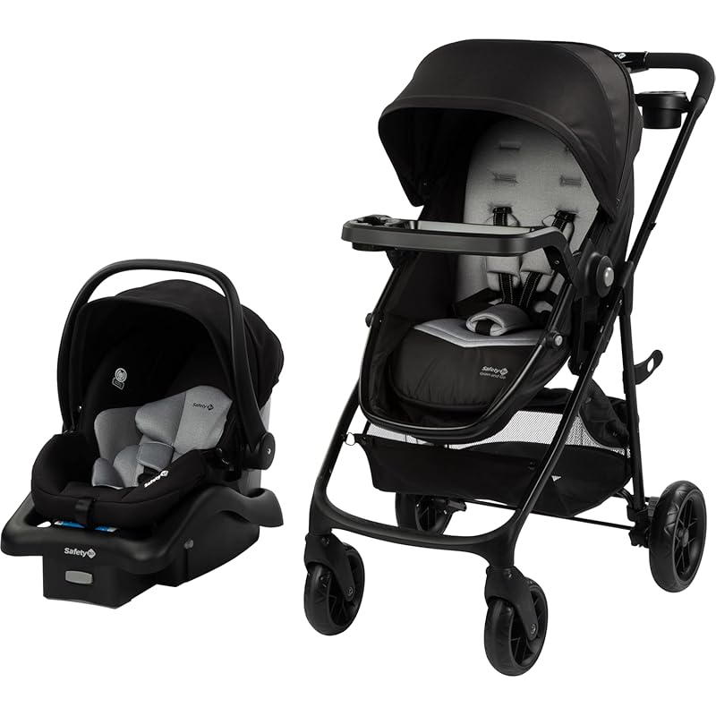 Safety 1st Grow and Go Flex 8-in-1 Car Seat Stroller Combo for Infants