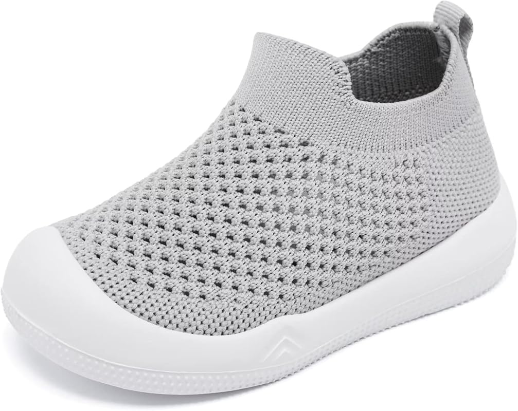 Eashi Breathable Warm Non-Slip Infant Walking Shoes with Memory Sole a