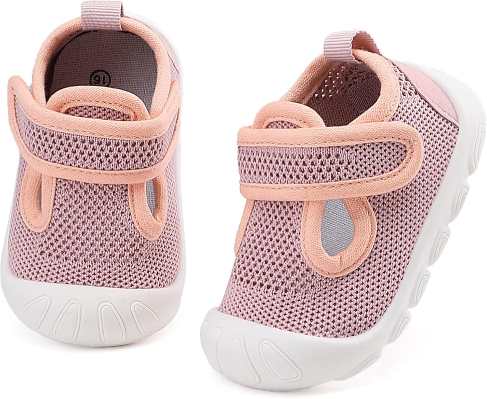 Lightweight Breathable Baby Toddler Shoes for Boys and Girls, Non-Slip