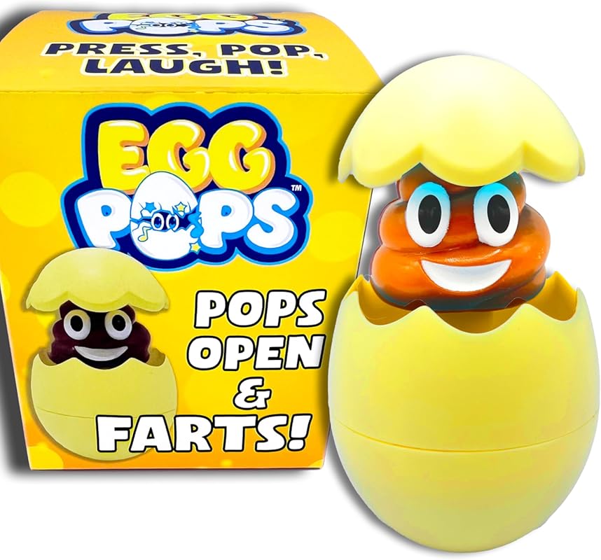 Egg Pops Talking Easter Egg Toy with Figure Pops Up and Plays Sounds, 