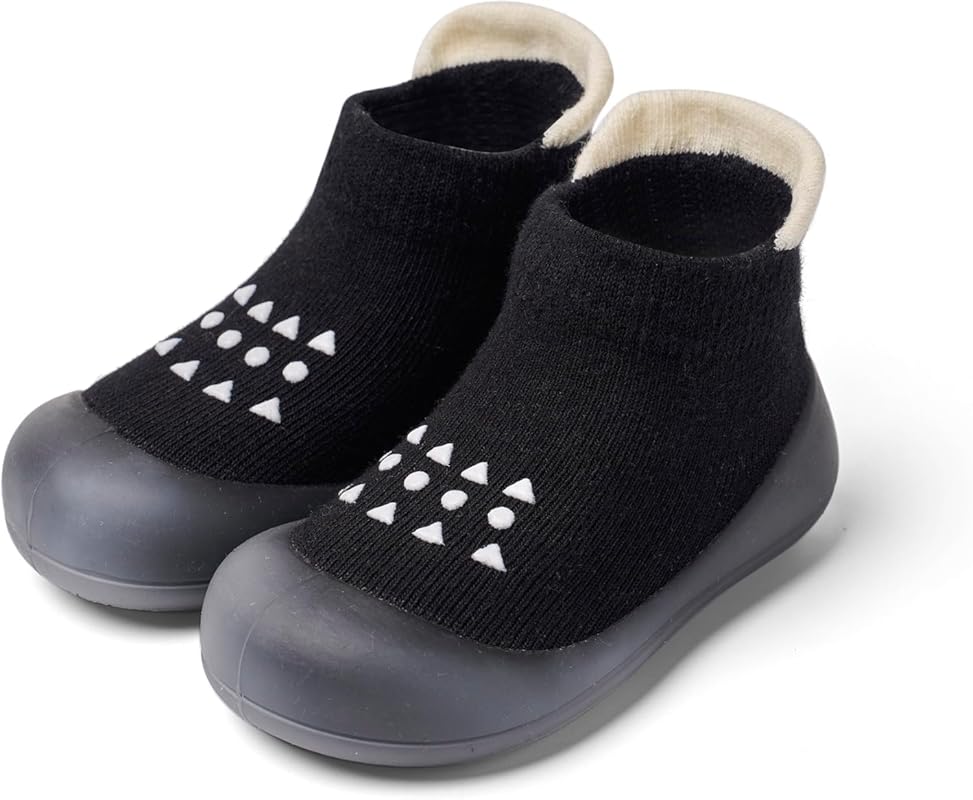 Baby Sock Shoes Breathable Non-Slip Soft Rubber Sole Infant Sneakers f