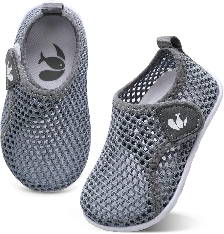 JOINFREE Breathable Baby Toddler Water Shoes, Barefoot Sandals for Boy