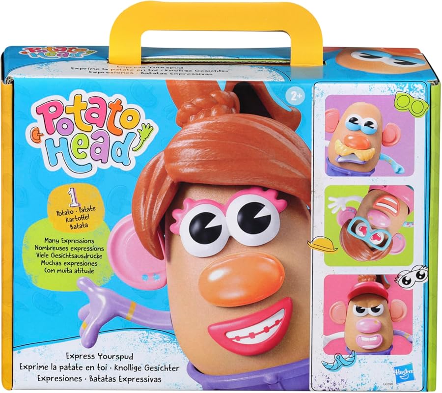 Potato Head Express Yourspud Playset with 1 Potato Body and 32 Accesso
