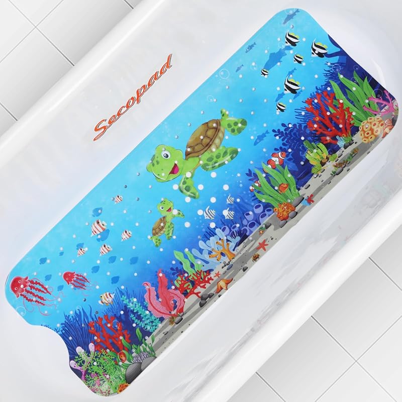 Cartoon Turtles Baby Bath Mat 40