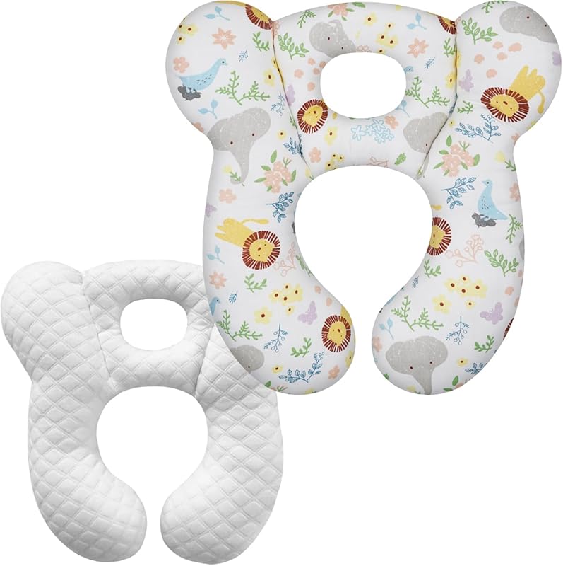 Baby Travel Pillow U-Shape for Car Seat, Pushchair, and Stroller, Soft