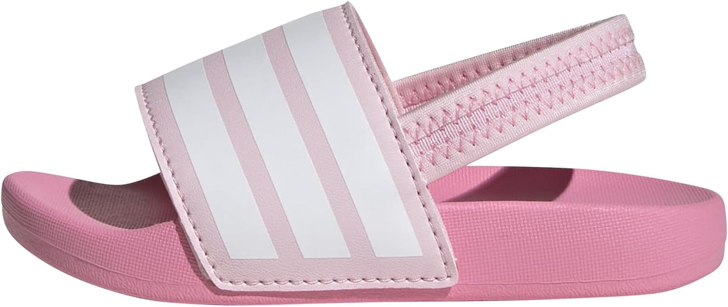 adidas Unisex-Baby Adilette Estrap Comfortable Slip-On Sandals for Tod