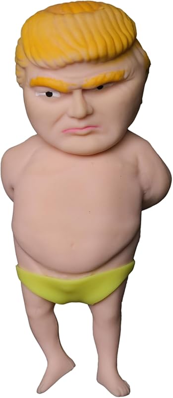 Splat Doll Squishy Rubber Fidget Toy, Hilarious Stress Relief Sensory 