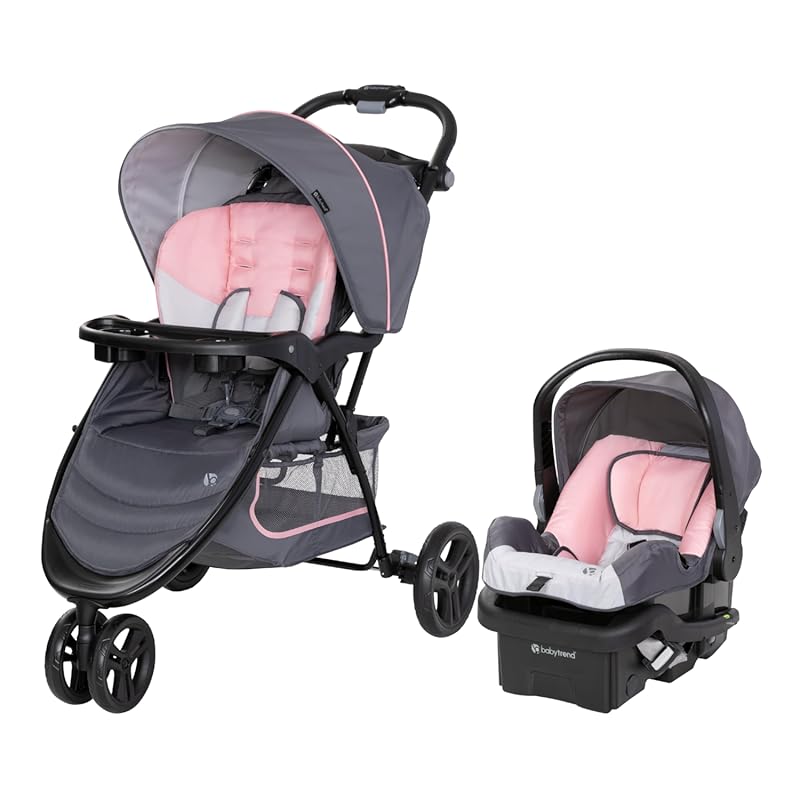 Baby Trend EZ Ride Travel System with EZ-Lift Infant Car Seat, Comfort