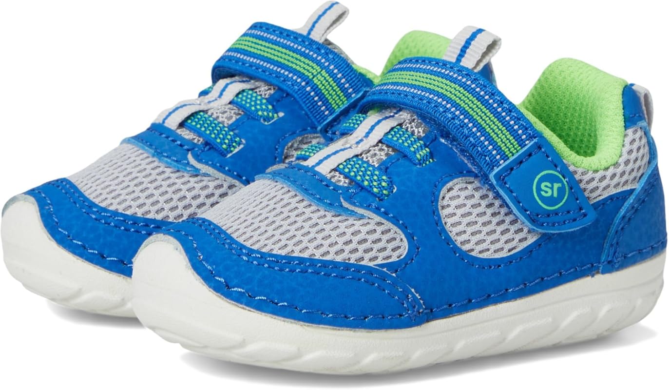 Stride Rite Unisex-Baby Sm Turbo Lightweight Baby Sneakers with Shock 