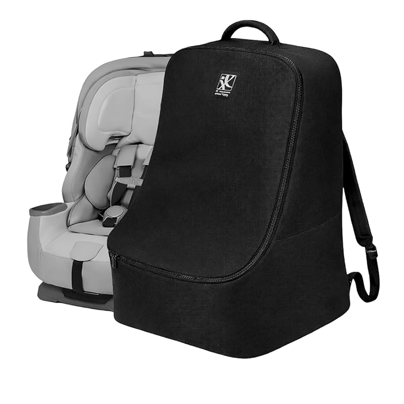 J.L. Childress Padded Backpack Car Seat Bag, Fits Most Infant Carriers