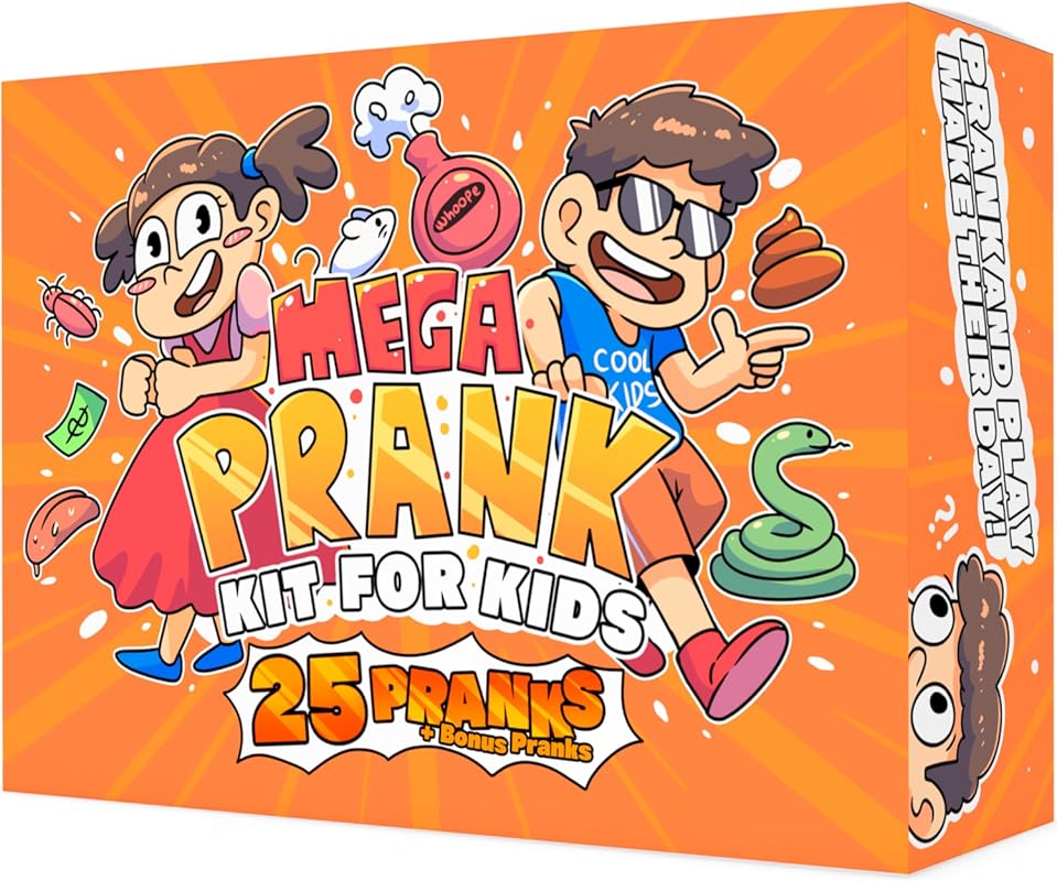 DIMROM Prank Kit with 25 Gags and Practical Joke Toys, Ultimate April
