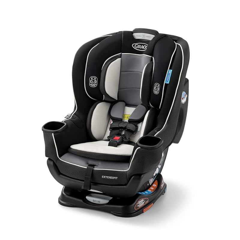 Graco Extend2Fit Convertible Car Seat with Adjustable Extension Panel