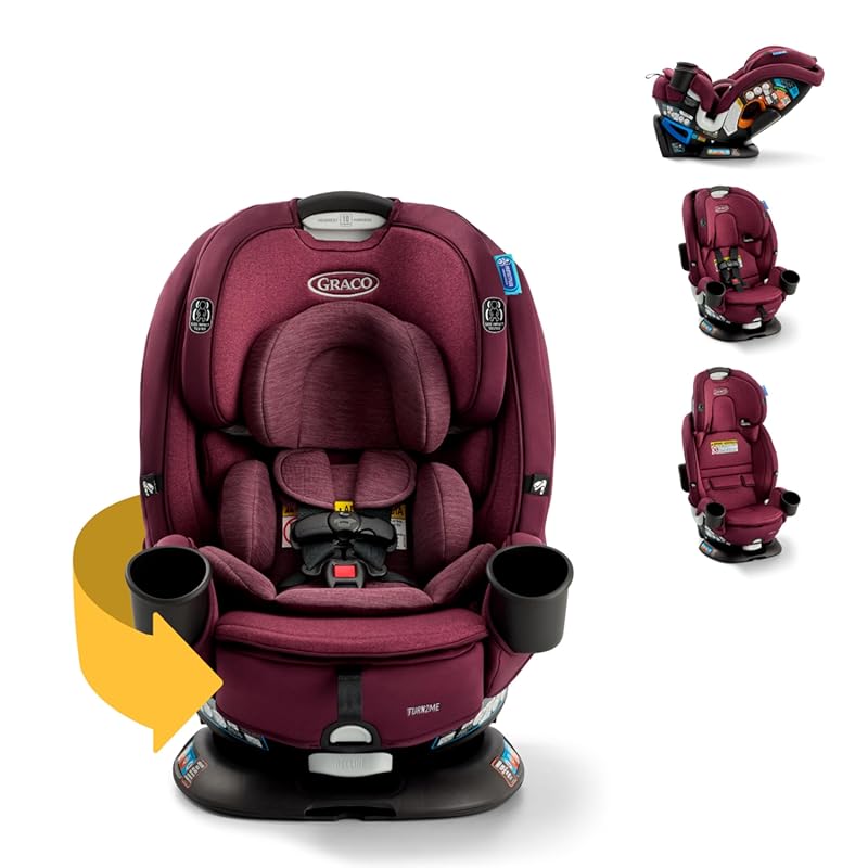 Graco Turn2Me 3-in-1 Rotating Convertible Car Seat with Rear-Facing Ro