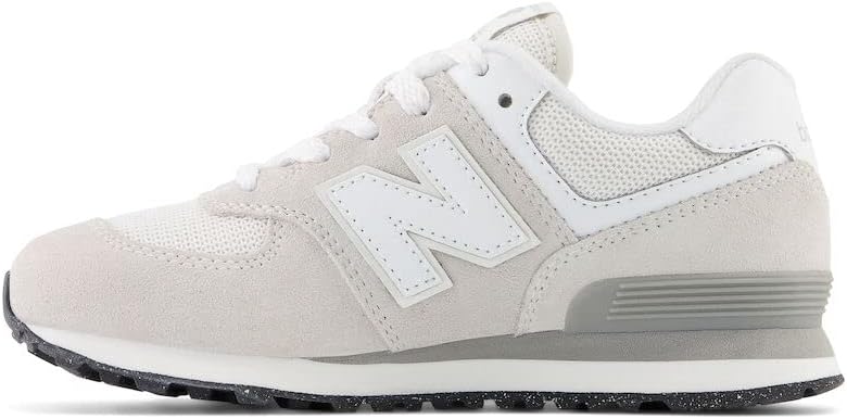 New Balance Kids' 574 V1 Lace-Up Sneakers with Durable Construction an
