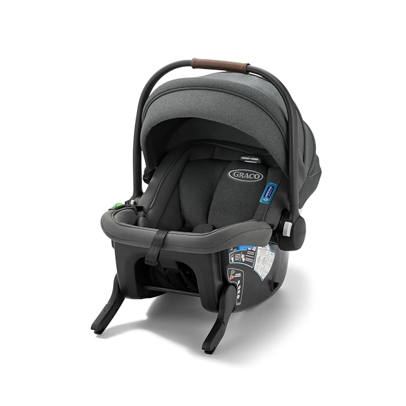 Graco GoMax Baseless Infant Car Seat, Lightweight Rear Facing with Can