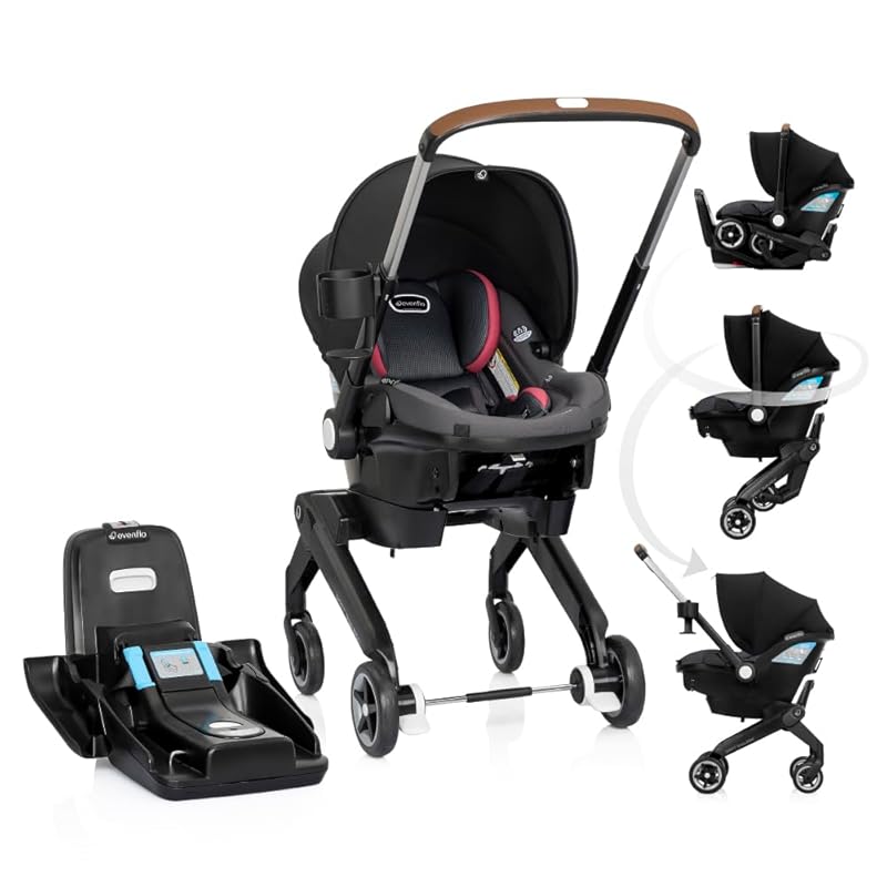 Evenflo Shyft DualRide Preemie and Infant Car Seat Stroller Combo 3-30