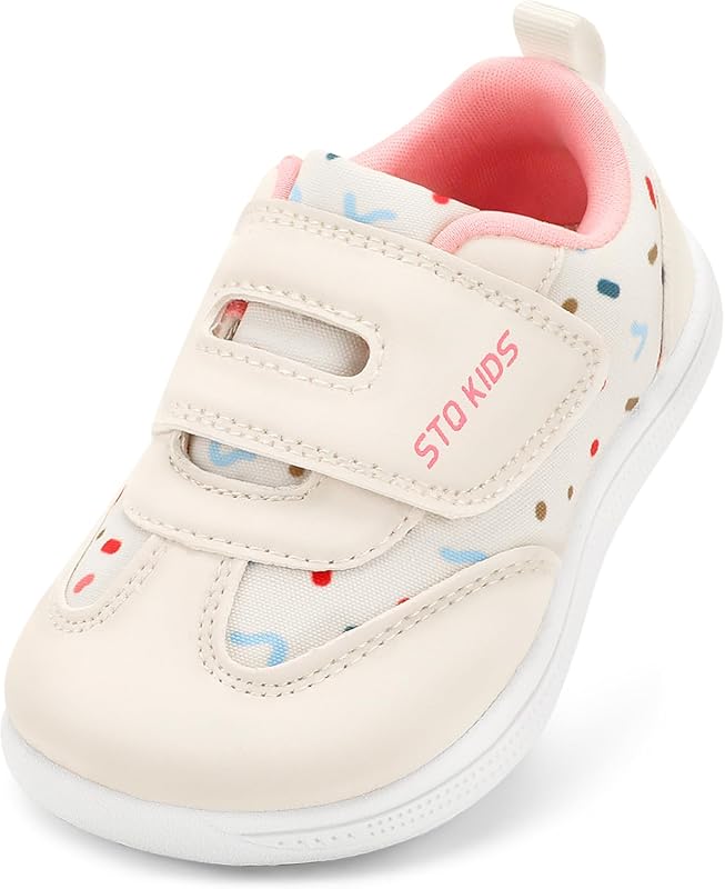 Wide Toe Box Toddler Shoes, Zero Drop Barefoot Sneakers for Boys and G