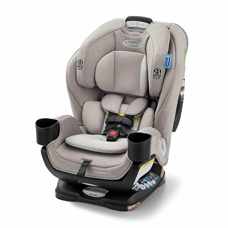 Graco Extend2Fit 3-in-1 Convertible Baby Car Seat with Adjustable Exte