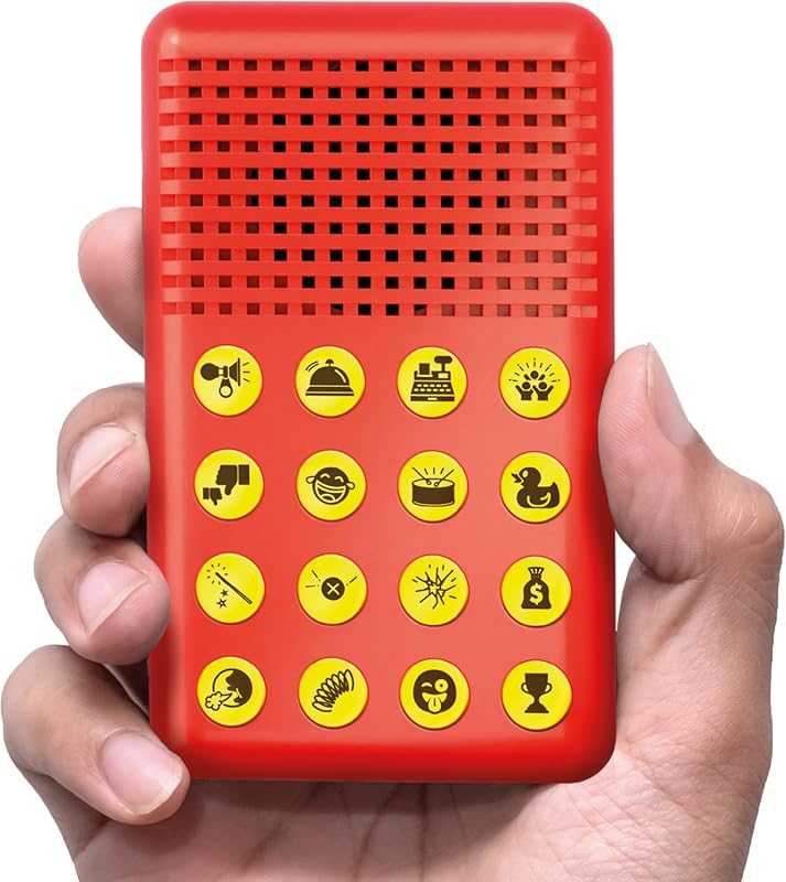 KNUCKLHEAD Sound Effects Machine with 16 Hilarious Sounds, Perfect Eas