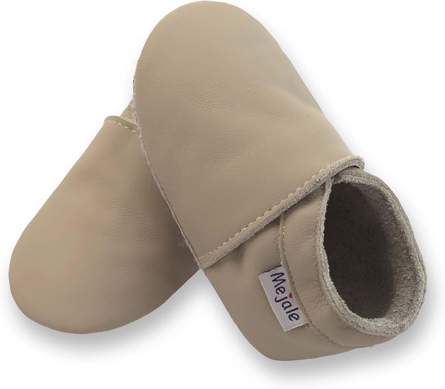 Mejale Baby Infant Toddler Slip-On Soft Sole Leather Moccasins Pre-Wal
