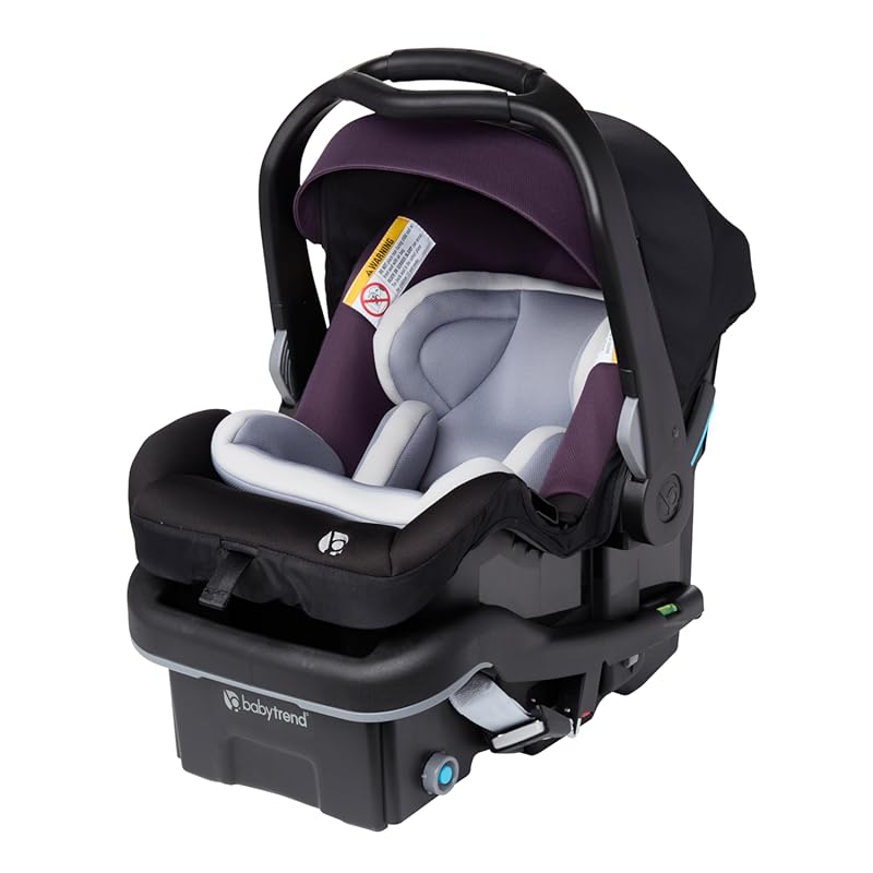 Baby Trend Secure-Lift Infant Car Seat in Dash Plum with Lightweight C