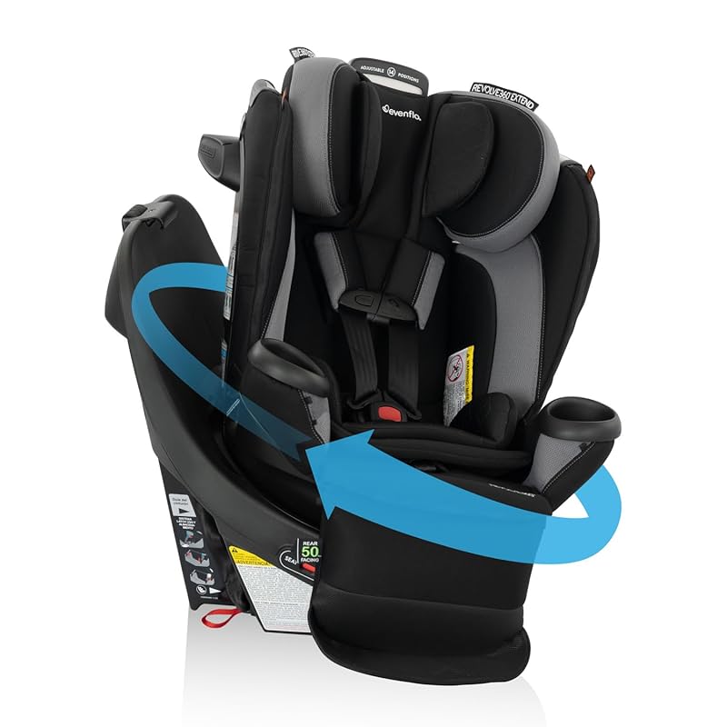 Evenflo Revolve360 Extend Convertible Car Seat with 360° Rotation, Ext