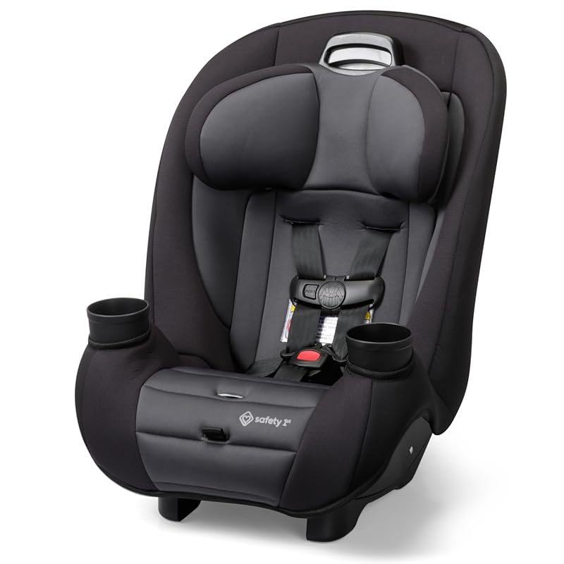 Safety 1st Ellaris 3-in-1 Convertible Car Seat with Slim Fit, 5-Positi