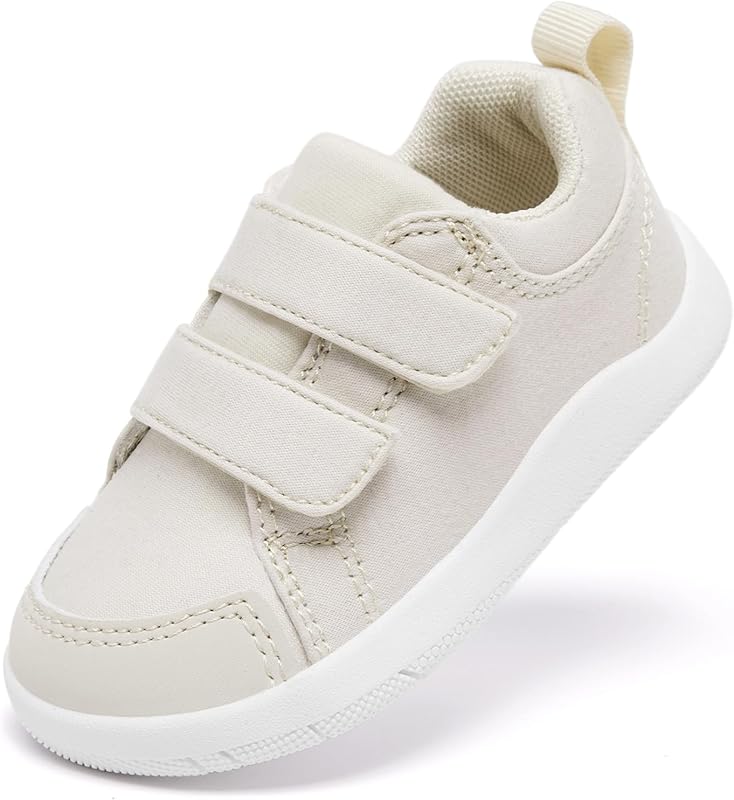 MORENDL Wide Toe Box Toddler Shoes, Non-Slip Comfortable Sneakers for 