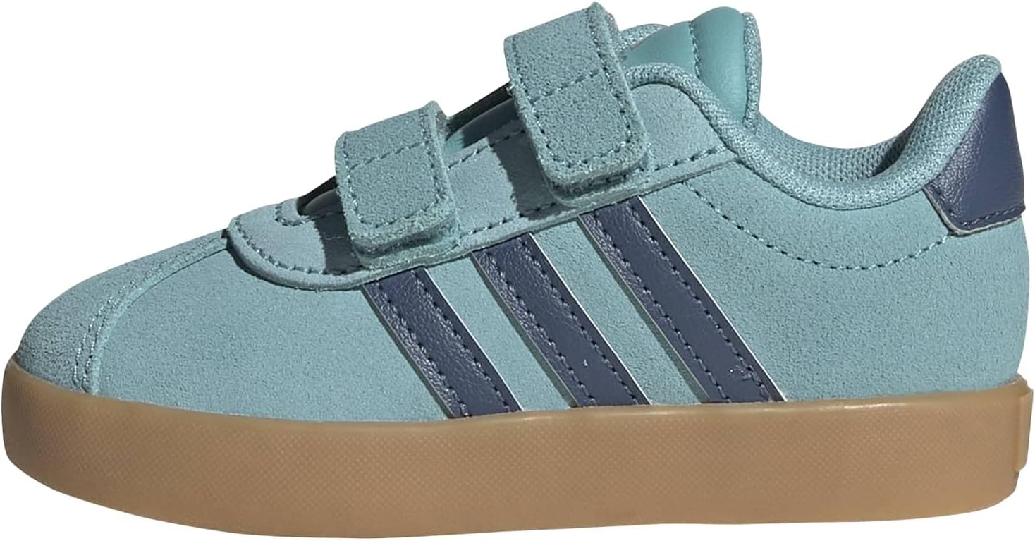 Adidas Unisex-Child Vl Court Bold Sneakers with Comfortable Fit and Du