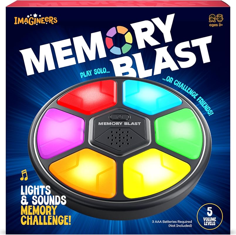 Memory Game for Kids, Perfect Easter Basket Stuffer and Travel Toy for
