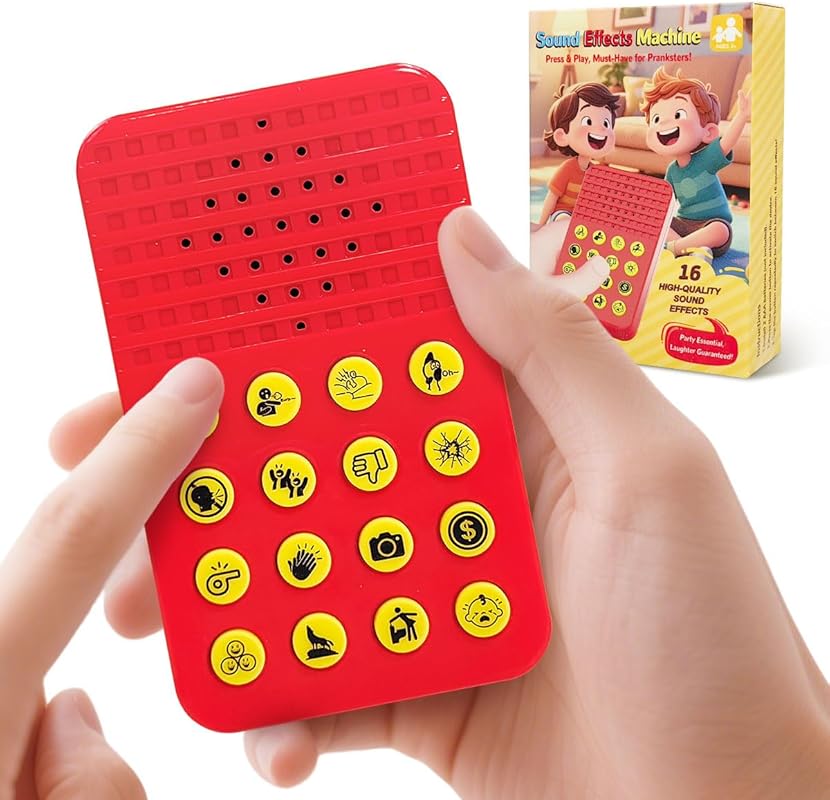 Sound Effects Machine Noise Maker with 16 Sounds, Cool Easter Basket S